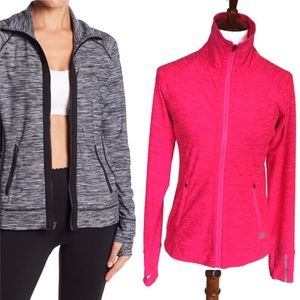 NEW BALANCE NWOT Zip Space Dye Jacket Pink Sz Small